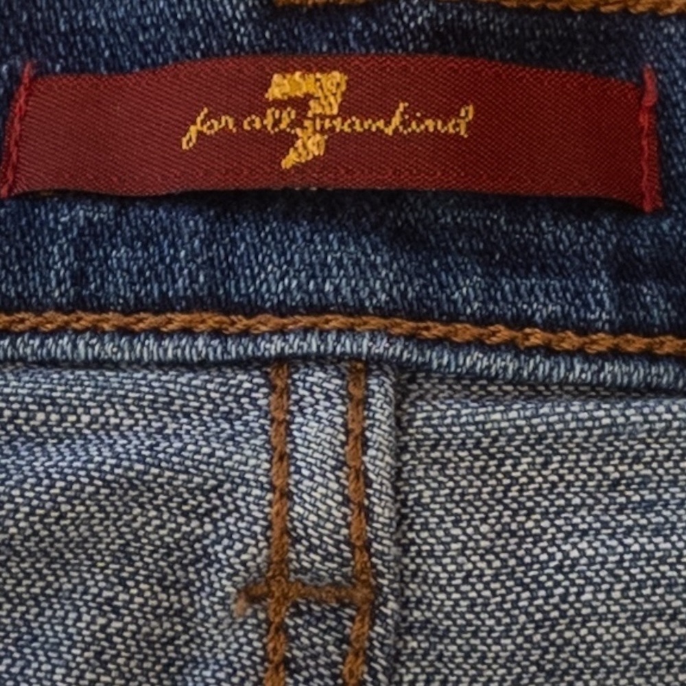7 FOR ALL MANKIND Relaxed Mid Roll Short AU5121067 Plaza Destroy 27 - Picture 7 of 13